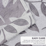 Leaves Room Darkening Washable Blackout Curtain Panels, Set of 2 - Blackout Curtains by Superior