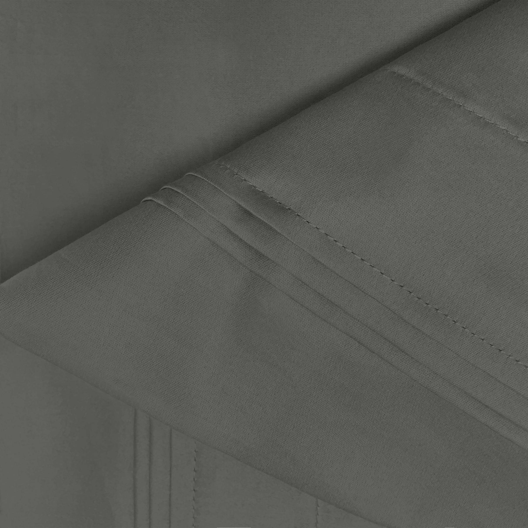 Egyptian Cotton 650 Thread Count Eco-Friendly Solid Sheet Set - Gray