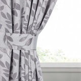 Leaves Room Darkening Washable Blackout Curtain Panels, Set of 2 - Blackout Curtains by Superior
