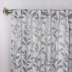 Leaves Room Darkening Back Tabs Blackout Curtain Panels, Set of 2 - Blackout Curtains by Superior