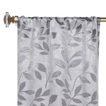 Leaves Room Darkening Washable Blackout Curtain Panels, Set of 2 - Blackout Curtains by Superior