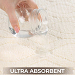 Brou Diamond Lattice Textured Machine Washable Bath Rugs, Set of 2 - Bath Rugs by Superior Brand