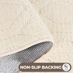 Brou Diamond Lattice Textured Machine Washable Bath Rugs, Set of 2 - Bath Rugs by Superior Brand
