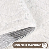 Brou Diamond Lattice Textured Machine Washable Bath Rugs, Set of 2 - Bath Rugs by Superior Brand