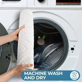 Ceton Diamond Trellis Textured Machine Washable Bath Rugs, Set of 2 - Bath Rugs by Superior Brand