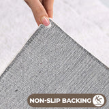 Inaya Modern Striped Tufted Shag Machine Washable Bath Rugs, Set of 2 - Bath Rugs by Superior Brand