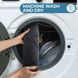 Myra Medallion Textured Jacquard Machine Washable Bath Rugs, Set of 2 - Bath Rugs by Superior Brand