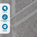 Highly Absorbent Eco-Friendly Soft Cotton 18 Piece Towel Set - Towel Set by Superior