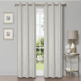 Waverly Geometric Washable Room Darkening Blackout Curtains, Set of 2