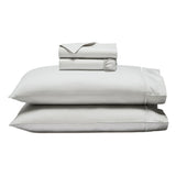 600 Thread Count Cotton Blend Bed Sheet Set - Imperia Embroidered Hem