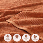 Heritage Egyptian Cotton Plush Thick Absorbent Bath Sheet Set of 2 - Egyptian Cotton Bath Sheet by Superior Brand