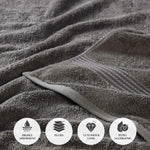 Heritage Egyptian Cotton Plush Thick Absorbent Bath Sheet Set of 2 - Egyptian Cotton Bath Sheet by Superior Brand