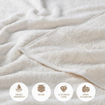 Heritage Egyptian Cotton Plush Thick Absorbent Bath Sheet Set of 2 - Egyptian Cotton Bath Sheet by Superior Brand