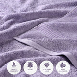 Egyptian Cotton Plush Absorbent Luxury Bath Towel Set of 4 - Egyptian Cotton Bath Towel by Superior Brand