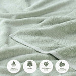 Heritage Egyptian Cotton Plush Thick Absorbent Bath Sheet Set of 2 - Egyptian Cotton Bath Sheet by Superior Brand
