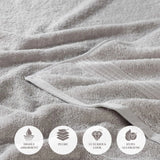 Egyptian Cotton Plush Absorbent Luxury Bath Towel Set of 4 - Egyptian Cotton Bath Towel by Superior Brand