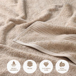 Heritage Egyptian Cotton Plush Thick Absorbent Bath Sheet Set of 2 - Egyptian Cotton Bath Sheet by Superior Brand