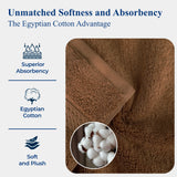 Madison Egyptian Cotton Plush Heavyweight 3 Piece Towel Set
