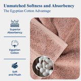 Egyptian Cotton Bath Towels - Plush Bath Sheet Set of 2