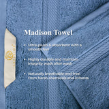 Egyptian Cotton Bath Towels - Plush Bath Sheet Set of 2