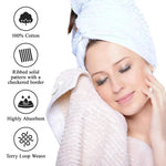 Soho Ribbed Cotton Absorbent Bath Towel Set of 4 - Bath Towel by Superior Brand