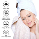 Soho Ribbed Cotton Absorbent Bath Towel Set of 4 - Bath Towel by Superior Brand