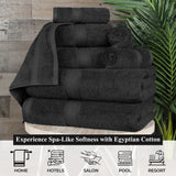Madison Egyptian Cotton Bath Towel Set 4-Piece