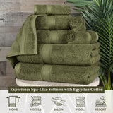 Egyptian Cotton Bath Towels - Plush Bath Sheet Set of 2