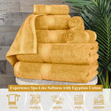 Egyptian Cotton Bath Towels - Plush Bath Sheet Set of 2