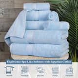 Egyptian Cotton Bath Towels - Plush Bath Sheet Set of 2