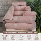 Egyptian Cotton Bath Towels - Plush Bath Sheet Set of 2