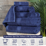 Egyptian Cotton Bath Towels - Plush Bath Sheet Set of 2