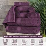 Egyptian Cotton Bath Towels - Plush Bath Sheet Set of 2