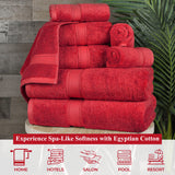 Egyptian Cotton Bath Towels - Plush Bath Sheet Set of 2