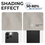 Solid Room Darkening Rod Pocket Blackout Curtain Panels, Set of 2