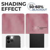 Solid Room Darkening Rod Pocket Blackout Curtain Panels, Set of 2