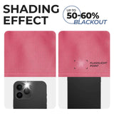 Solid Room Darkening Rod Pocket Blackout Curtain Panels, Set of 2