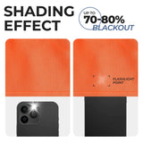 Solid Room Darkening Rod Pocket Blackout Curtain Panels, Set of 2