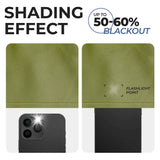 Solid Room Darkening Rod Pocket Blackout Curtain Panels, Set of 2