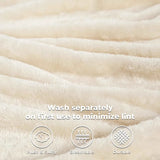 Fleece Plush Medium Weight Fluffy Soft Solid Decorative Blanket