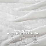 Fleece Plush Medium Weight Fluffy Soft Solid Decorative Blanket
