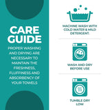 Lodi Cotton 3-Piece Bathroom Towel Set – Absorbent Mid-Weight Solids & Patterns