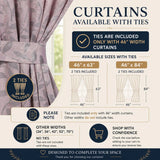 Blackout Window Curtains Leaves Pattern Room Darkening Set of 2