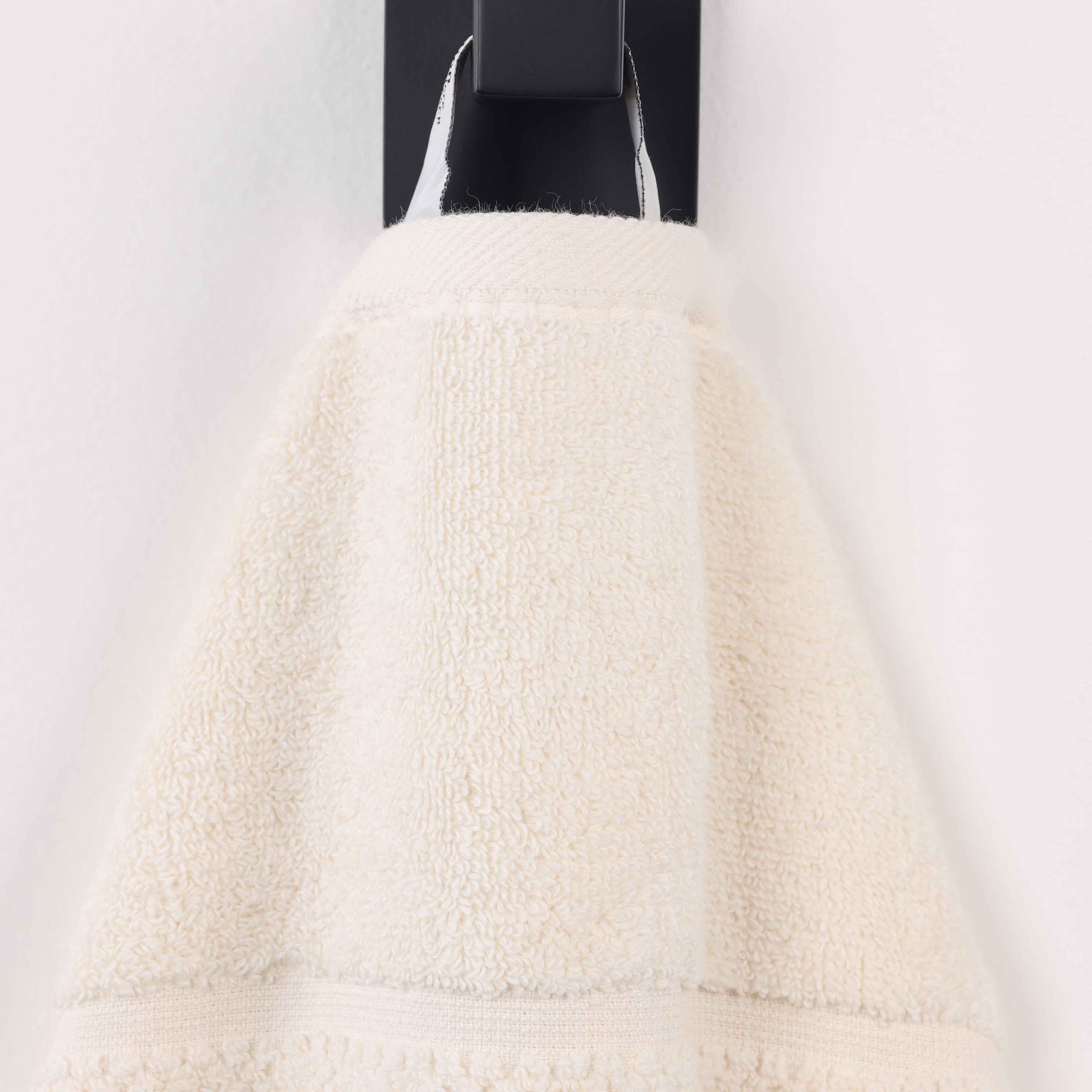 Mile Smart Twist Viscose Cotton Blend Solid 3 Piece Towel Set - Towel Set by Superior Brand