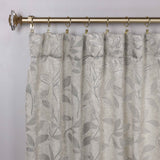 Leaves Room Darkening Back Tabs Blackout Curtain Panels, Set of 2 - Blackout Curtains by Superior
