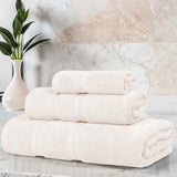 Smart Dry Zero Twist Cotton Medium Weight 3 Piece Assorted Towel Set - Towel Set by Superior Brand
