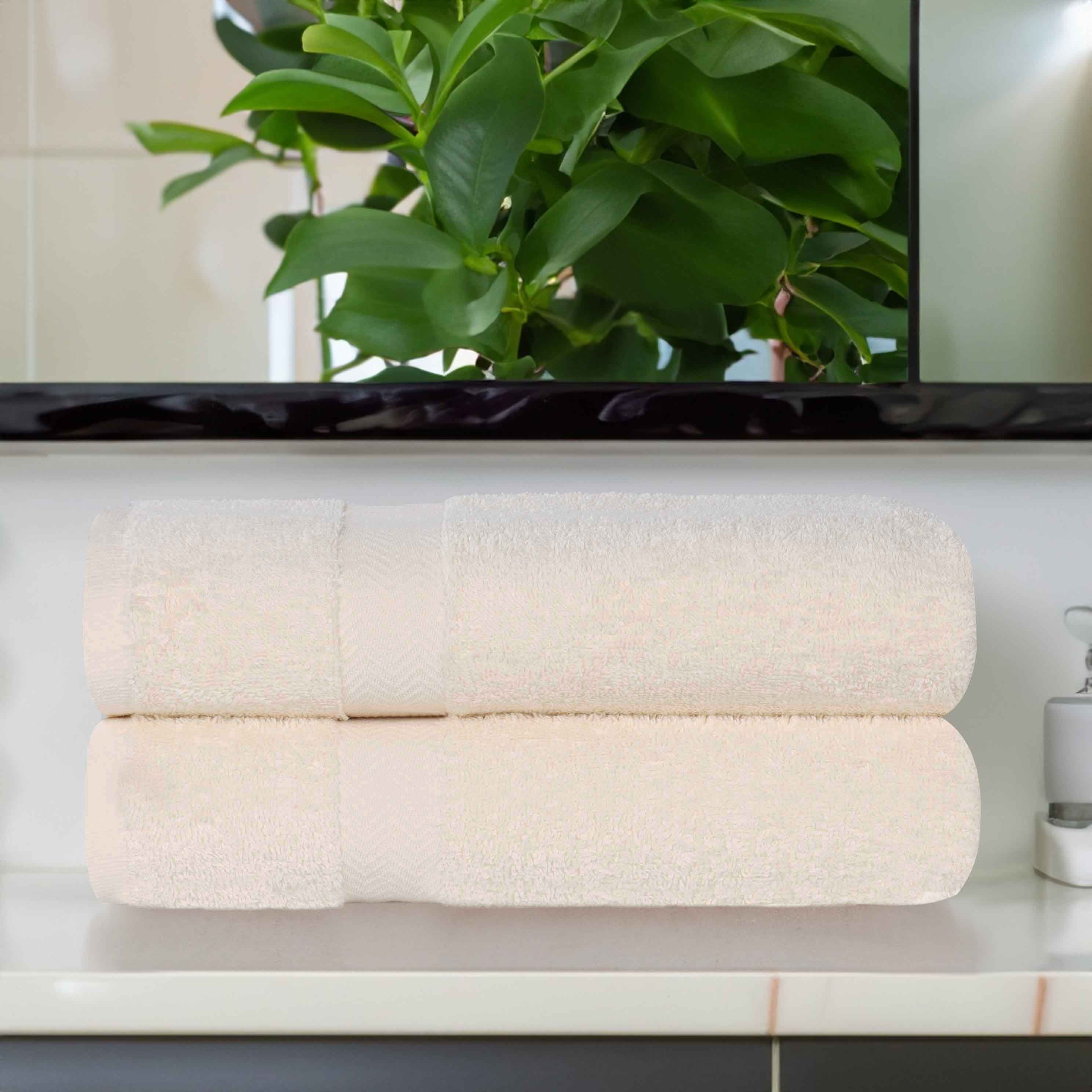 Cotton Eco-Friendly Bathroom Essentials 2 Piece Bath Sheet Set - Bath Sheets by Superior Brand