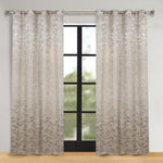 Leaves Room Darkening Washable Blackout Curtain Panels, Set of 2 - Blackout Curtains by Superior