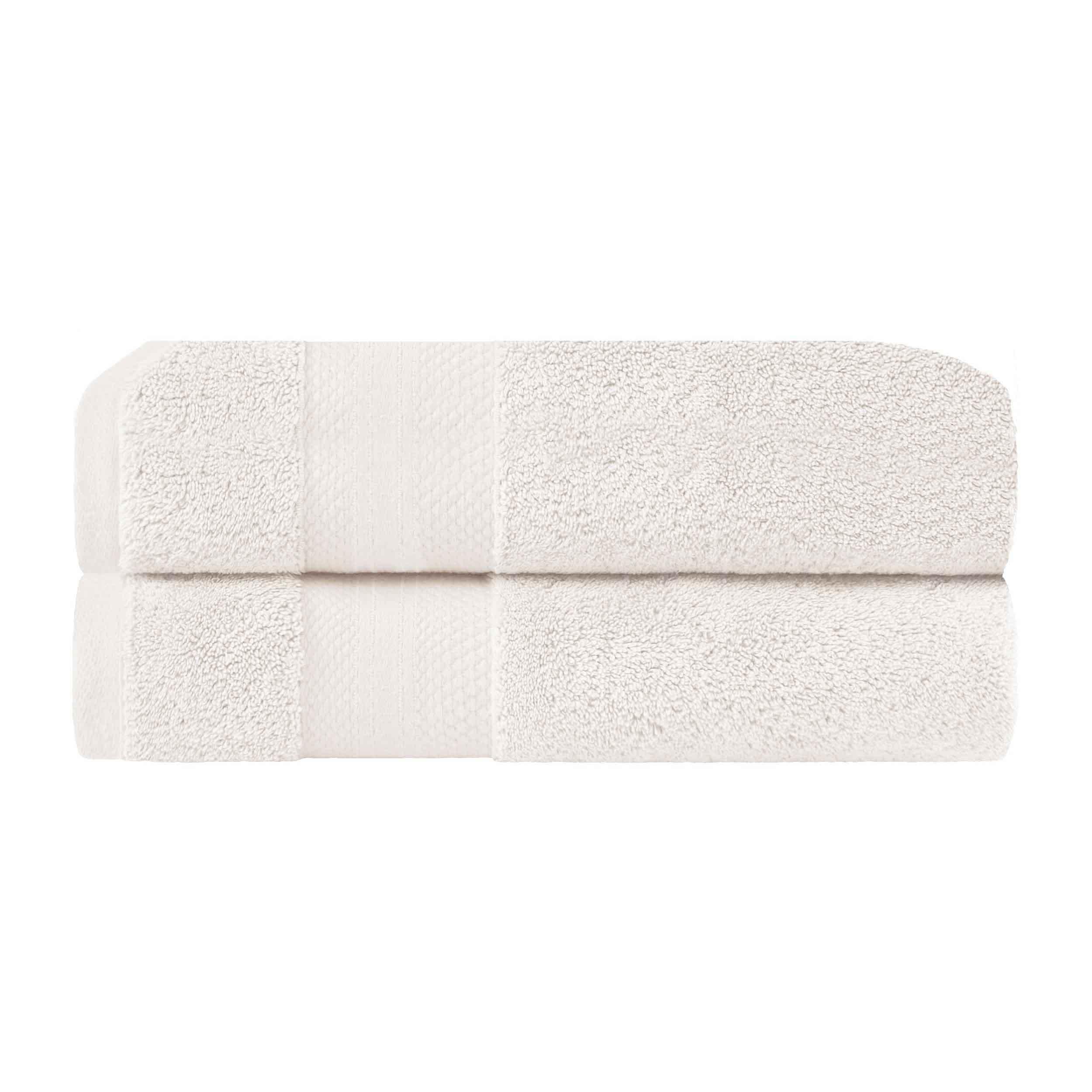 Aria Turkish Cotton Heavyweight Solid Absorbent Bath Towel Set - Towel Set by Superior
