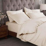Egyptian Cotton 300 Thread Count Solid Luxury Duvet Cover Set - Egyptian Cotton Duvet Cover Set by Superior